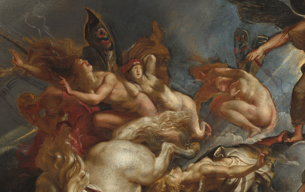 Part of Peter Paul Rubens - The Fall of Phaeton (National Gallery of Art)