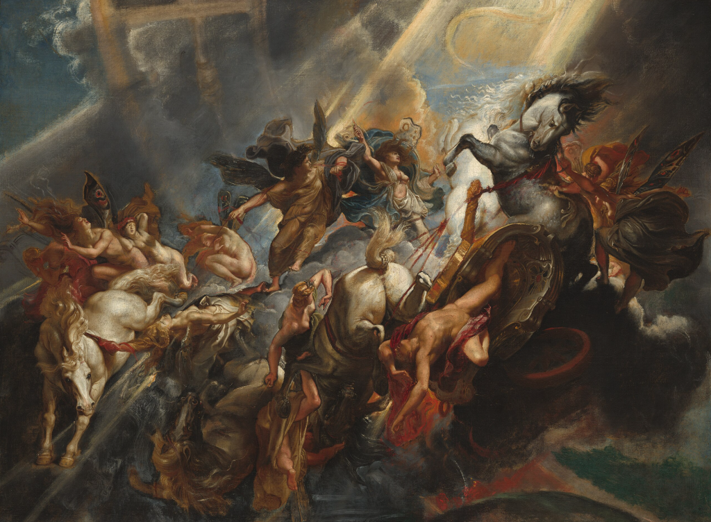 Peter Paul Rubens - The Fall of Phaeton (National Gallery of Art) https://en.wikipedia.org/wiki/The_Fall_of_Phaeton_(Rubens)